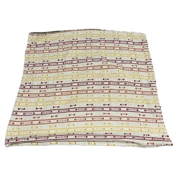 Set 2 Antonio Salgado Jacquard High Quality Striped Decorative Pillow Cover 24" - Picture 3 of 7